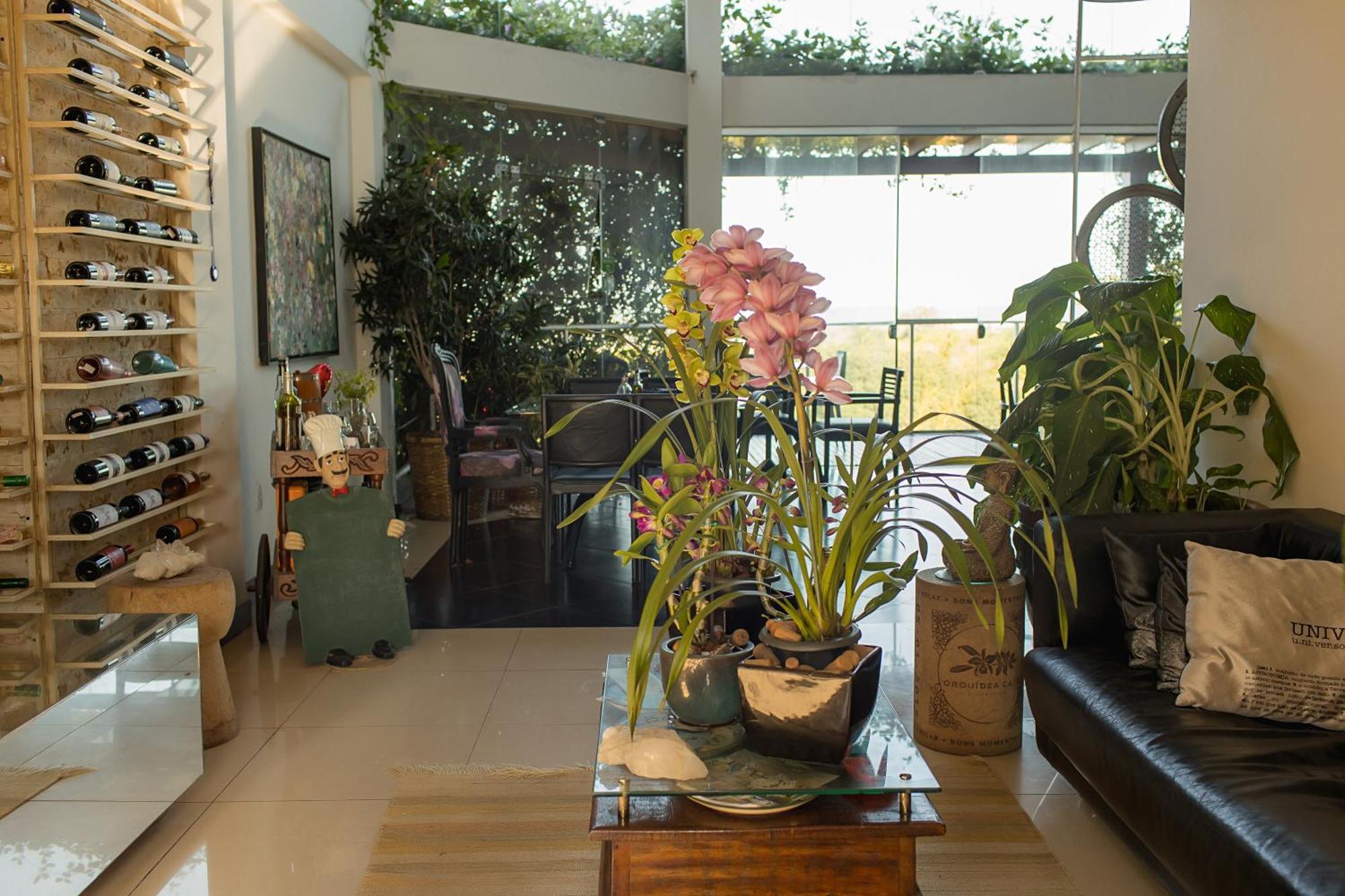 Orquidea Cafe Hotel Guarapari Bagian luar foto