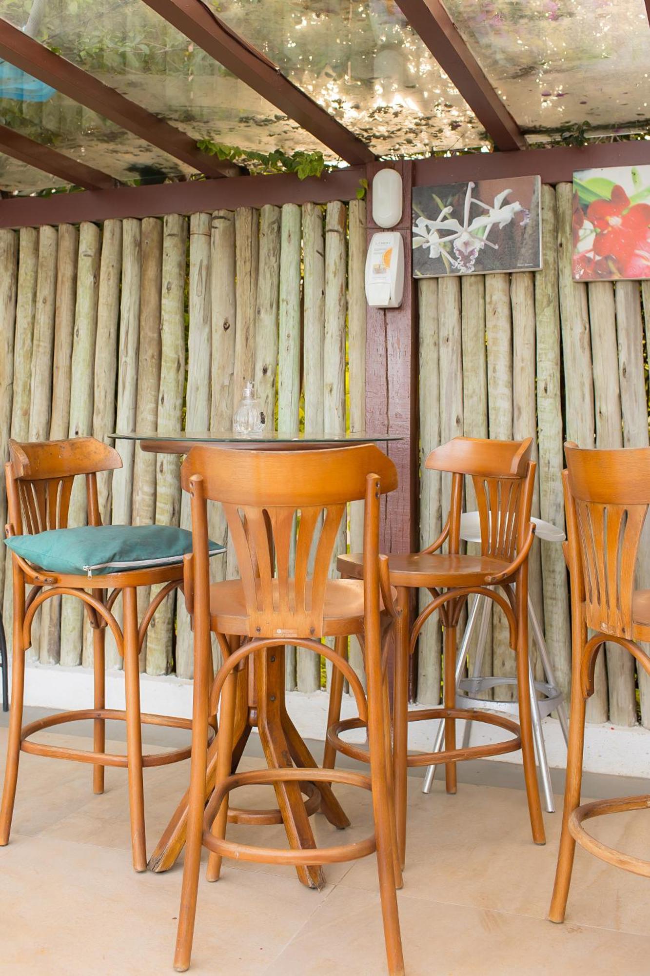 Orquidea Cafe Hotel Guarapari Bagian luar foto